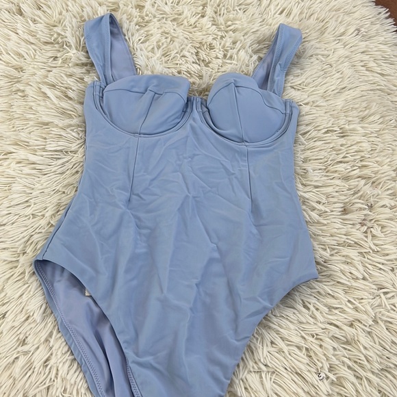 SIMKHAI Kyle Bustier One Piece Swimsuit - Picture 4 of 11